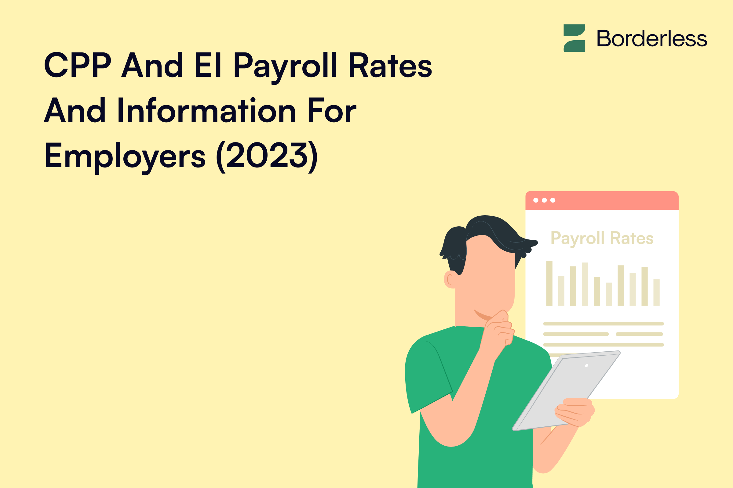 CPP and EI Payroll Rates and Employer Information Borderless